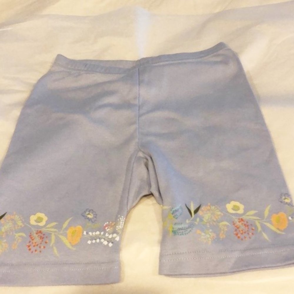 Shorts bike girls new size 6 cotton Gymboree elastic waist-